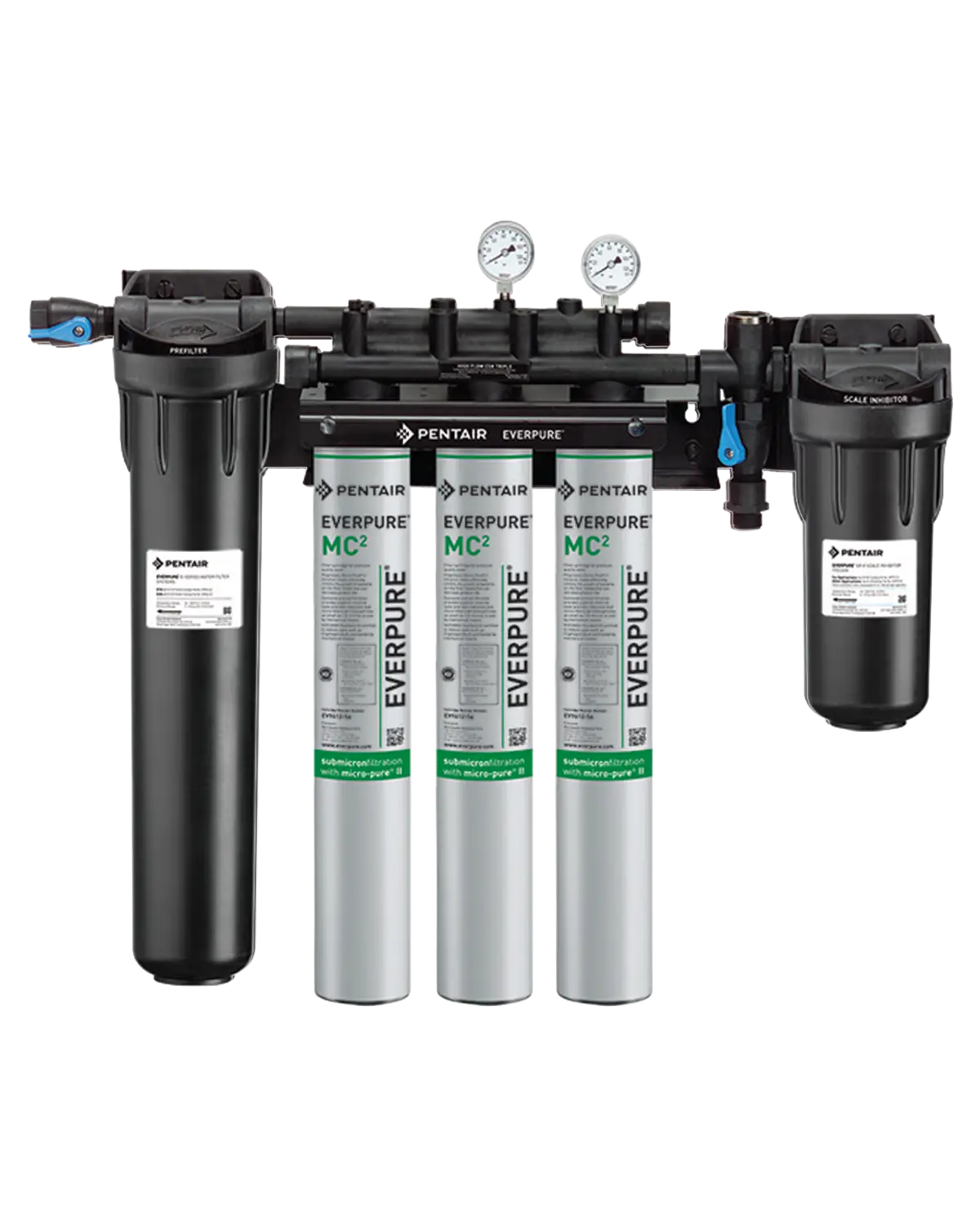 Everpure High Flow CSR Triple‑MC2 (EV9328‑06) by Pentair – commercial filtration system